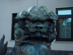 東京都庭園美術館の狛犬