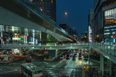 渋谷西口歩道橋