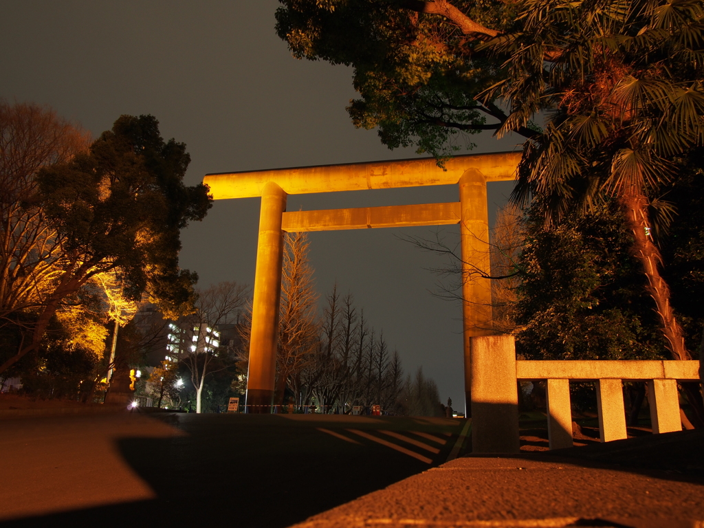 靖國神社19時