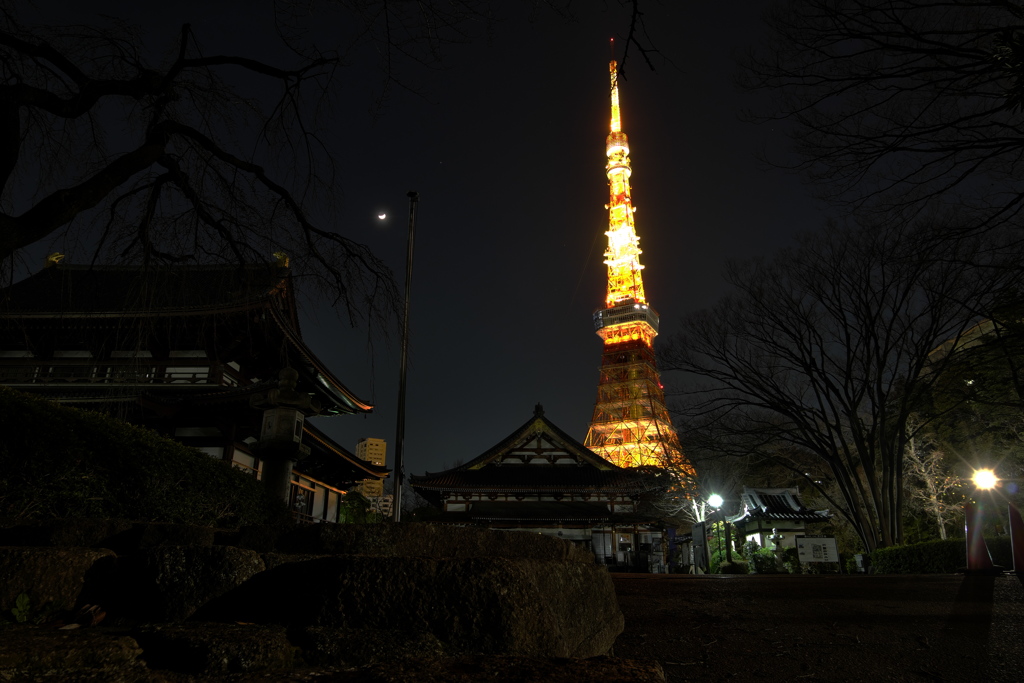 お決まりの場所から