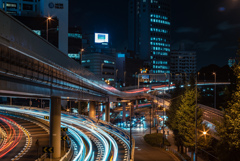 赤坂見附歩道橋から