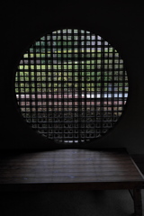 丸格子窓