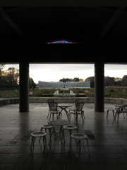 神代植物公園　テラスから
