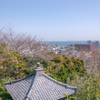 三井寺観音堂の展望台からの琵琶湖