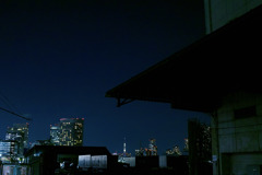 芝浦日の出埠頭からの夜景
