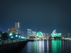 本日の横浜夜景
