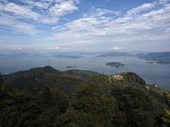 弥山山頂からの眺め