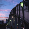 夏至の日の勝どき橋