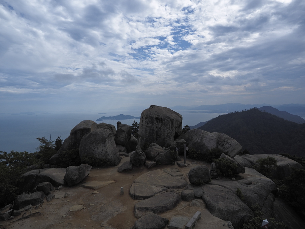 弥山山頂からの眺め2