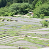 最上部から大石西方向