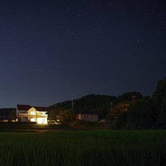 田舎の夜