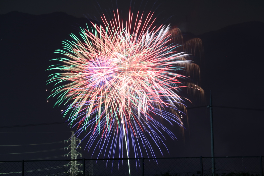 葛城市納涼花火大会2017