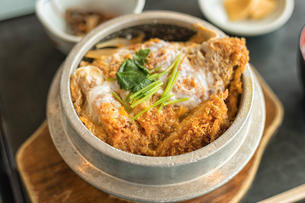 釜カツ丼セット