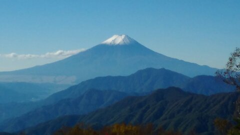 山の雄姿