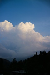 魚沼の空