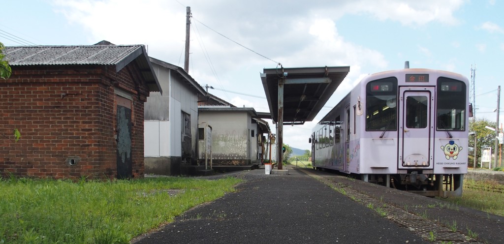 ランプ小屋　と　ちくまる