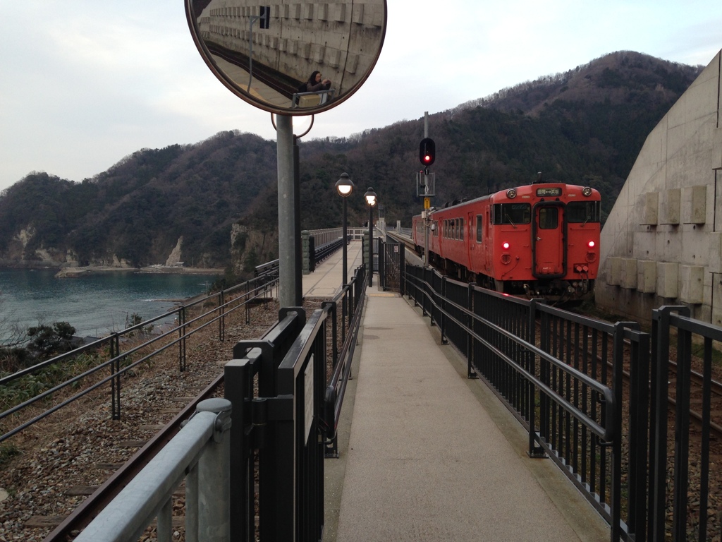 餘部駅　2015