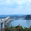 角島から見る大橋