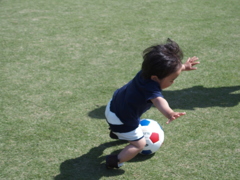 1歳児サッカー