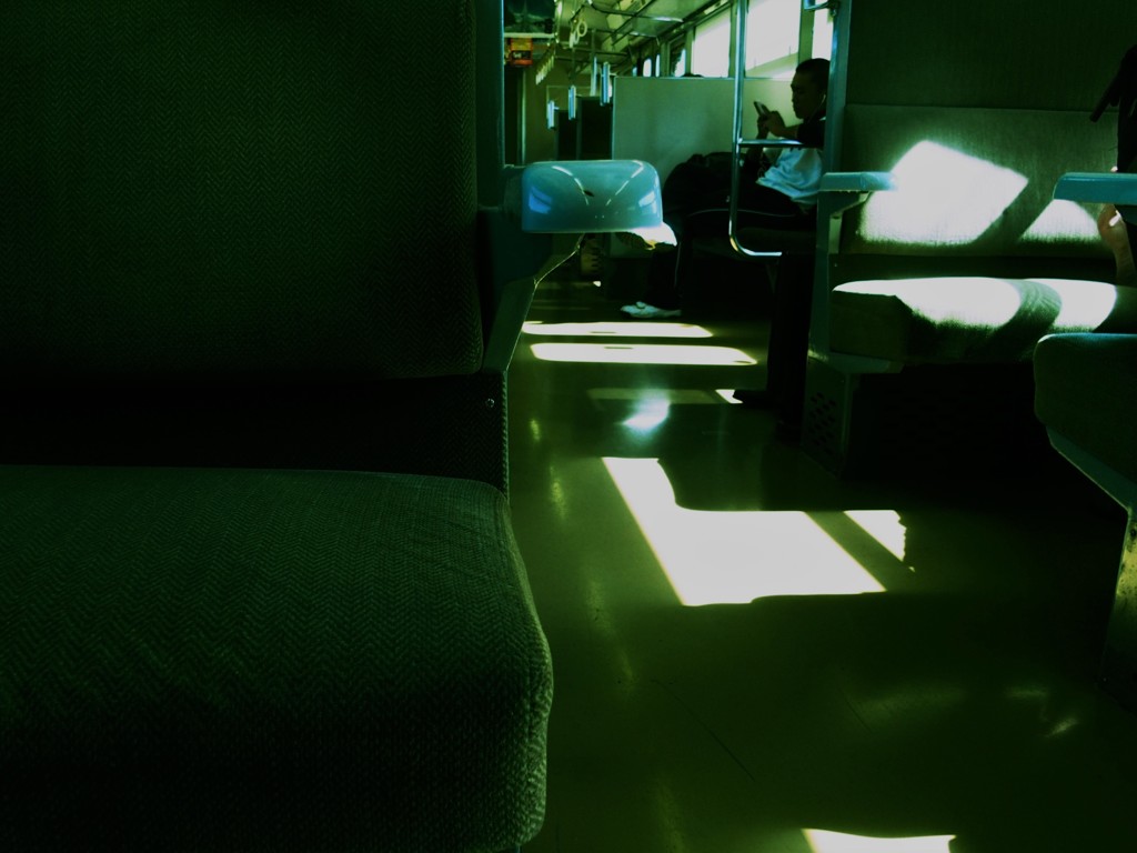 のんびり移動中