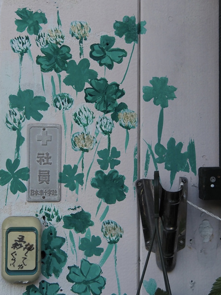 白詰草の咲く家
