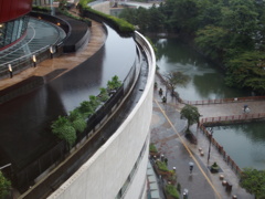 ガラス越しの城下町　いち