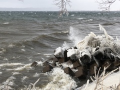 天神浜 しぶき氷