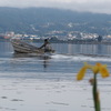 諏訪湖の朝