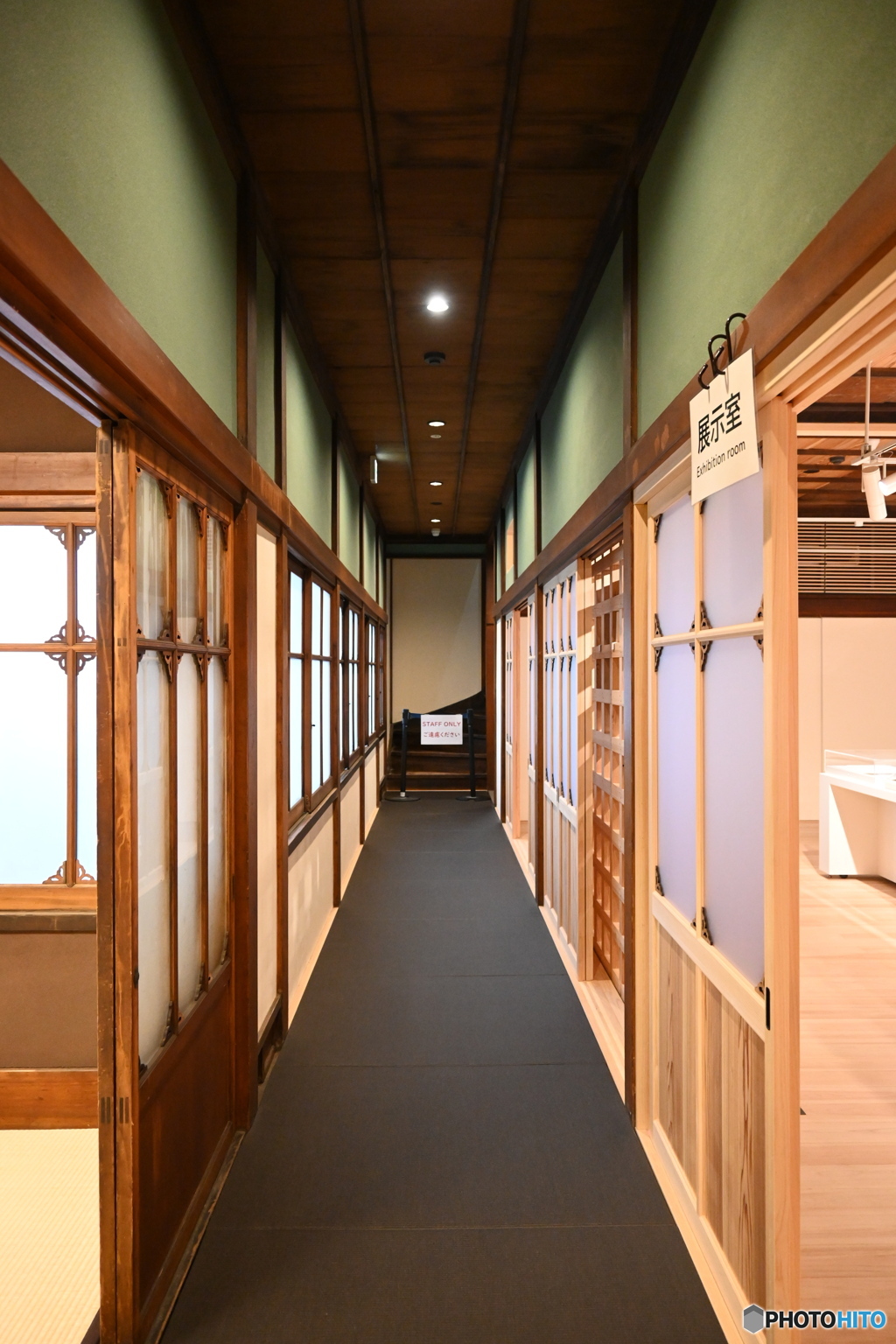 茶屋の廊下