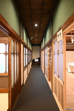 茶屋の廊下