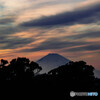 富士　夕景
