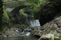 橋の下の秘境