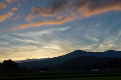 安達太良山サンセット