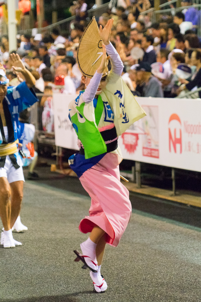 綺麗なポージングの瞬間