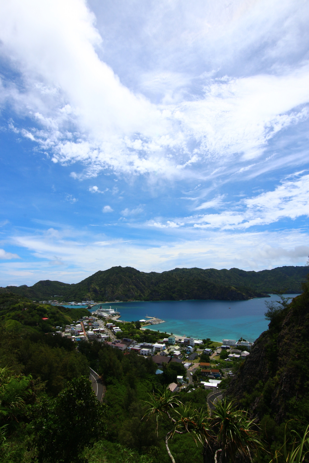 島の景色