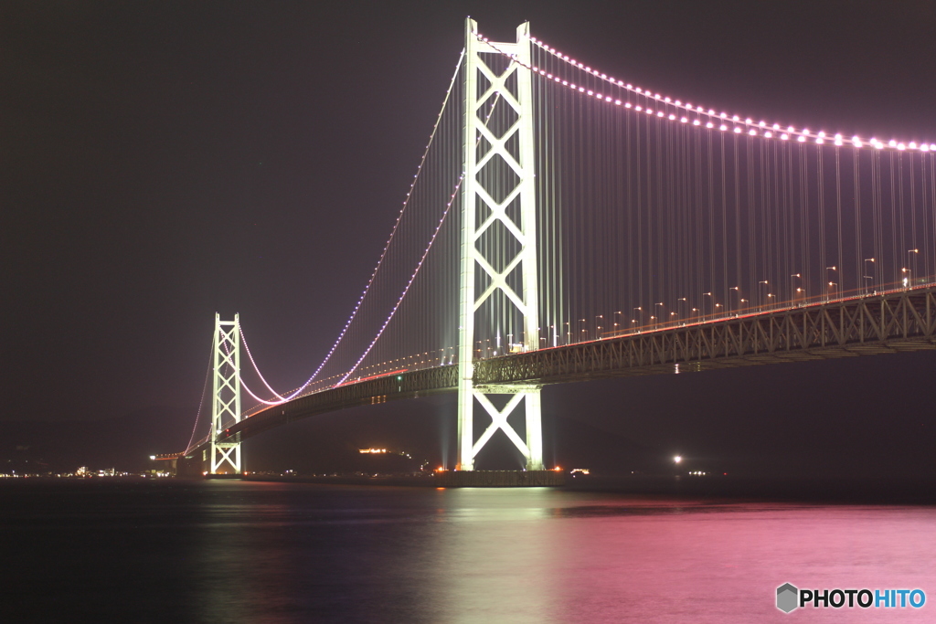 明石海峡大橋 pinkバージョン