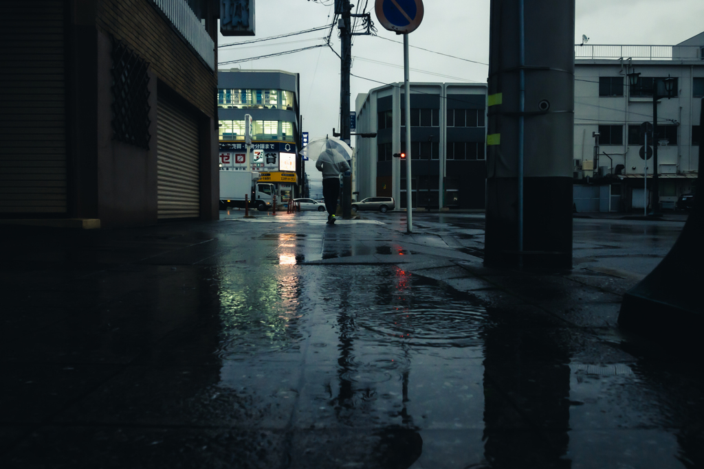 小雨でも行く