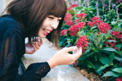 花は人を笑顔にするのか