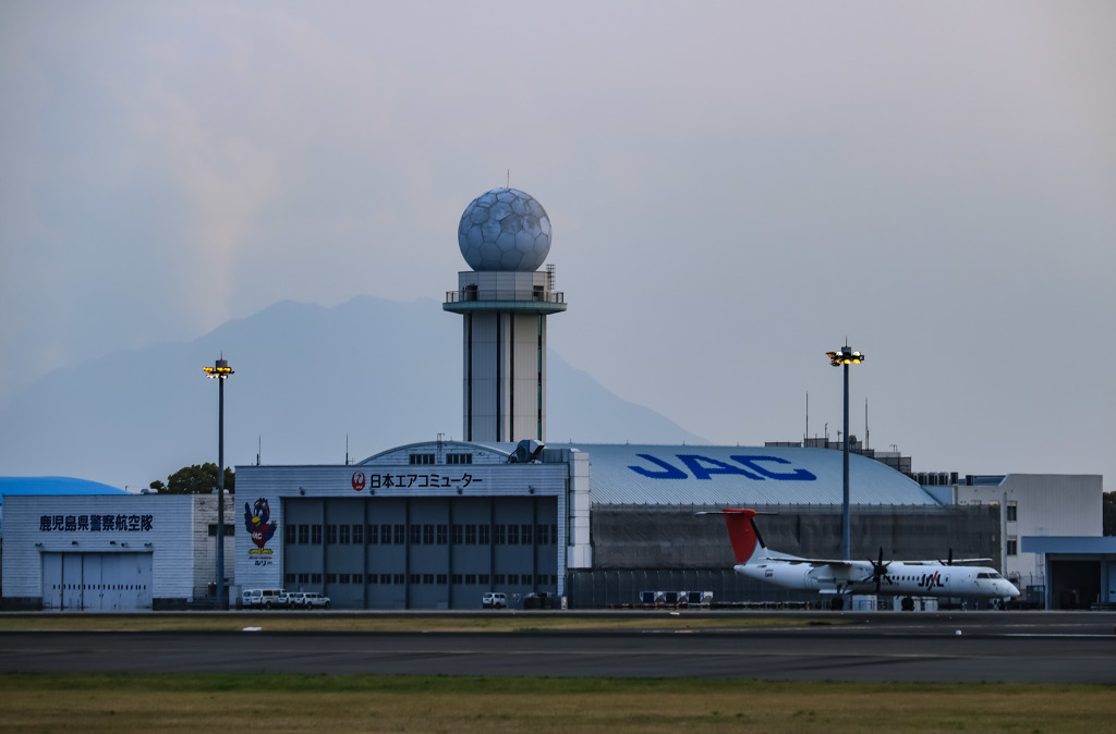 鹿児島空港の象徴(私の思う(*^_^*))