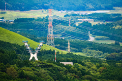 俵山大橋の頭