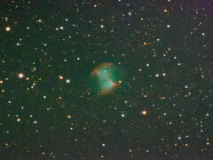 こぎつね座M27亜鈴星雲
