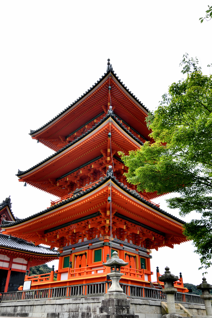 清水寺-三重塔-