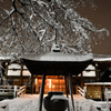 雪の東京　－寺ー