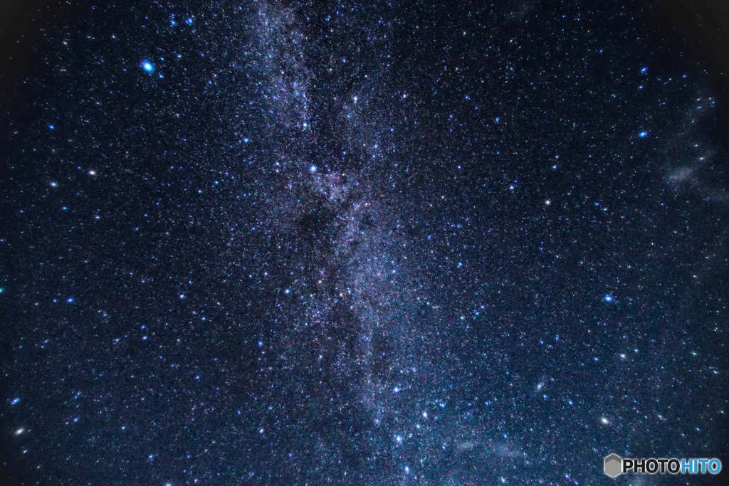 大山の星空