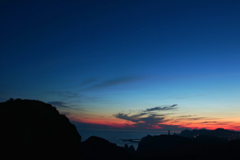 展望台からの夕焼け