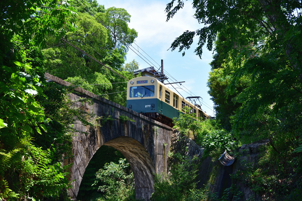 北勢線 ねじり橋