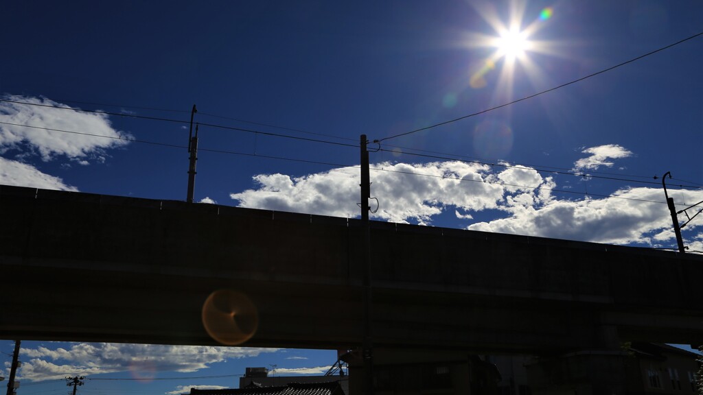 今日の空