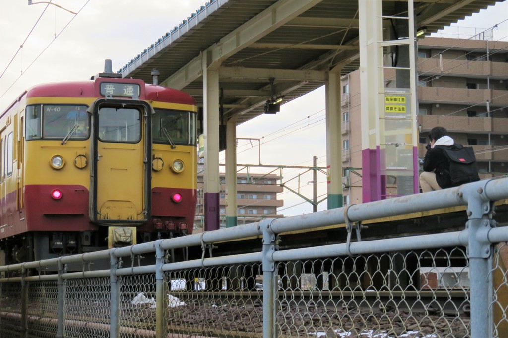 新潟色電車を撮る。人を撮る！