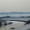 朝もやの風景