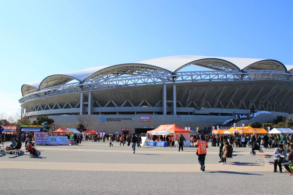 久しぶりのスタジアム